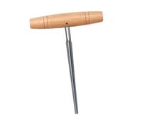 Herramienta de escariador para violín 1:26 cónico para ampliar los agujeros de las clavijas de moldeado, metal resistente con mango de madera para fabricantes de violines y reparación