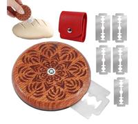 Herramienta de escarificación de pasta,Accesorios para preparar el hogar y artesanías, herramienta de gruñido curvada - para artesanos panaderos principiantes casa corte cocina