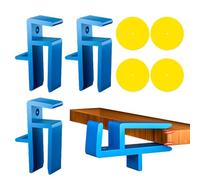 Herramienta de escriba, herramienta de garabatos, digno de montaje de la puerta del gabinete, Gabinete del gabinete Cribing Clamp, Ajuste de muebles, herramientas de patadas para el profesional