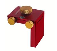 Herramienta de escritura de metal de precisión y medidor de marcado de línea: regla de medición en forma de T con tornillos de latón de bloqueo, base de acero inoxidable, para diseño de taller y