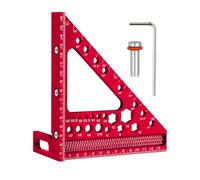 Herramienta de Escuadra 3D | Escuadra de Carpintero Multi-Ángulos Regla Rápida de Trabajo de Madera | Herramientas Woodpeckers Ajustables Para Carpintería - Tracking y Corte de Escuadra