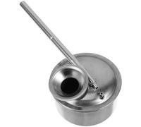 Herramienta de Esmaltado de Arcilla 100ml de Acero Inoxidable | Atomizador Manual, Tubo Vertical de Succión, para Taller de Cerámica y Uso DIY