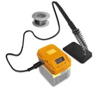 Herramienta de estación de soldador inalámbrica para batería Dewalt de 18/20 V, herramienta de soldadura para bricolaje, reparación