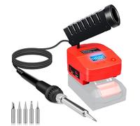 Herramienta de estación de soldador inalámbrica para batería Einhell 18V PXC Power X-Change, soldador eléctrico portátil de calentamiento rápido con USB y tipo C para bricolaje, reparación de