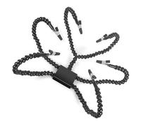 Herramienta de estación de soldadura de tercera mano con brazo de cuello de cisne ajustable para placa de circuito electrónico y montaje de modelo, cocodrilo de clip de soldadura