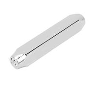 Herramienta de estampado de punzones de sello, juego de sellos de punzones de acero al carbono de 6 mm y 1/4 pulgadas para bricolaje, cuero, madera, joyería, arcilla, estampado, (Flecha)