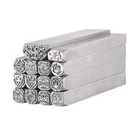 Herramienta de estampado de sello de diseño de metal para joyería, calidad de acero duro, para troquelar plata, oro y aluminio (Figura 15)