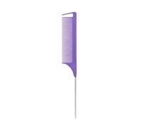 Herramienta de estilismo salón cepillo peine profesional pelo cola puntiaguda(KeDuDaiGouJWS-Purple)