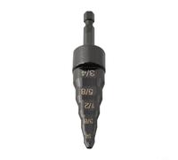 Herramienta de expansión de tubería de cobre 5 en 1 para reparación de aire acondicionado HVAC, juego de estampación de acero al carbono con brocas de 1/4, 3/8, 1/2, 5/8 y 3/4 pulgadas, compatible con