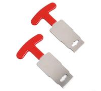 Herramienta de extracción de accesorios de retorno de piscina para boquillas Hayward fabricadas con metal para mayor durabilidad y aplicación de par (2 piezas)