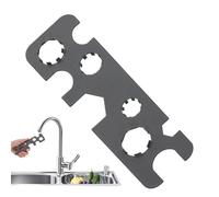 Herramienta de extracción de aireador de fregadero, material extractor de pantalla de grifo, llave de repuesto de desmontaje para baño, cocina, fontanería, , montaje inferior y reparación de
