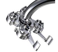 Herramienta de extracción de aireador de grifo - Juego de llaves de reparación 12 en 1, llave de aireador de grifo multifunción para fregadero, cocina, baño, ducha, lavavajillas, mantenimiento de plom