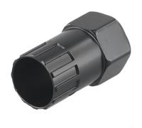 Herramienta de extracción de anillo de bloqueo de volante de bicicleta resistente compatible con tareas de reparación de casete y rueda libre