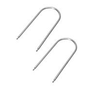 Herramienta de extracción de Audio para automóvil, Herramienta de Palanca de Llave estéreo en Forma de U de 2 Piezas, Kit de desmontaje de Host de DVD de Radio automotriz para instalación de bricolaj