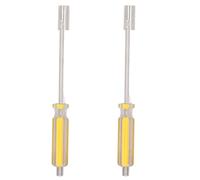 Herramienta de extracción de BNC, 2pcs F Type Connector Commater y Asistencia de destornillador F Etlover de cabeza