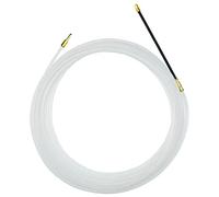 Herramienta de extracción de cables, 10 metros, 3 mm de grosor, espiral retráctil de nailon, alambre de tracción para tubos vacíos