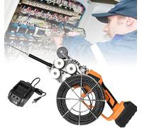 Herramienta de extracción de cables eléctrico, máquina de enhebrado de pared de 40 m/min para cableado eléctrico e instalación de cables, ideal para profesionales y bricolaje