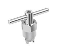 Herramienta de extracción de cartuchos, extractor de núcleo de válvula de aleación de aluminio ajustable, extractor de grifo de cartucho de varios tamaños, extracción suave de cartuchos para accesorio