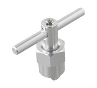 Herramienta de extracción de cartuchos para grifos de un solo mango - Extractor de metal para cartuchos de válvula 1200 1222 1225, mango ergonómico para reemplazo simple de cartucho de fregadero de