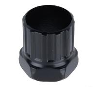 Herramienta de extracción de casete de bicicleta para Sunrace y bujes libres estándar de acero al carbono resistente con 12 dientes, color negro