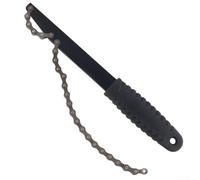 Herramienta de extracción de casete y látigo de cadena de bicicleta de acero al carbono para resultados consistentes en ciclos de uso repetidos (1 negro)