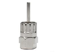 Herramienta de extracción de casetes para SRAM, casetes y anillos de bloqueo, extractor de rueda libre de acero endurecido para mantenimiento y reparación de bujes de bicicleta, color plateado