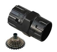 Herramienta de extracción de cassette - Extractor de piñón libre de acero de alta resistencia para bicicletas, herramienta de reparación de bicicletas portátil, herramienta de anillo de seguridad para