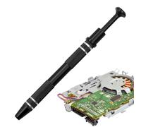 Herramienta de extracción de chip IC: extractor estilo pluma de acero de 14 g, abrazadera de resorte de alta tensión ajustable, pinza electrónica compacta de 0,5 x 4,72 pulgadas | Abrazadera de tornil