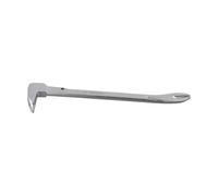 Herramienta de extracción de clavos de metal, zonas de golpe dobles con garra de barra integrada, palanca de carpintería para clavos o sin cabeza para uñas, 1 pieza removedor de carpintería para el