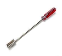 Herramienta de extracción de conector BNC de 270 mm, dispositivo de extracción resistente para conectores coaxiales RF tipo F, antena UHF, TV para trabajos de reparación de satélites (rojo)