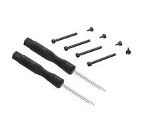 Herramienta de extracción de destornilladores de acero inoxidable de 2 piezas con 2 pasadores de tornillo de enlace de correa Kit de reparación de relojes compatible con Garmin Fenix 3 Fenix 5S 5X