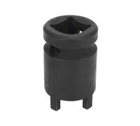 Herramienta de extracción de eje trasero de 23 mm, 4 garras, para brazo basculante de bicicleta eléctrica Light Bee X S, kit de reparación de mantenimiento de horquillas, color negro