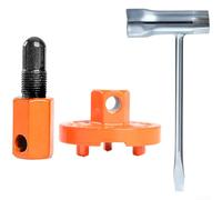 Herramienta de extracción de embrague para motosierra de 45, 52, 58 cc, llave inglesa resistente para reparación de motores (B)