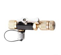 Herramienta de extracción de filtro de válvula de aire acondicionado con adaptadores de 1/4 pulgadas y 5/16 pulgadas para HVAC y puertos automotrices