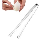 Herramienta de extracción de huevos Chalaza de acero inoxidable - Cáscara de huevo duradera de 6.5 pulgadas y extractor de membrana, herramienta de cocina profesional unisex para hornear | para huevos