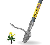 herramienta de extracción de malas hierbas de pie,Extractor de malas hierbas manual, herramienta de raíz de malas hierbas sin doblar para patio trasero, hierro fundido y revestimiento antioxidan