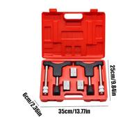 Herramienta de extracción de manguito de medio eje, kit restaurador de rosca, llave de ajuste profesional, eje rápido, rendimiento de larga duración para automóviles, barcos, muebles de jardín