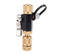 Herramienta de extracción de núcleo de válvula estándar de 1/4 de pulgada, latón resistente para reparación de equipos de aire acondicionado, HVAC y refrigeración