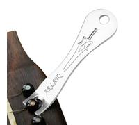 Herramienta de extracción de pasadores de puente: extractor de metal, extractor de agarre ergonómico, accesorio auxiliar de alineación de cuerdas precisas | Ideal para configuración de afinación de gu