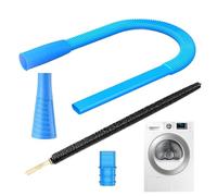 Herramienta de extracción de pelusas de ventilación de secadora, accesorios de aspiradora, removedor de pelusas de secadora y cepillo flexible para secadores, limpieza profunda, rejillas de