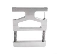 Herramienta de extracción de pines centrales, 14 x 11,1 x 2 cm, herramienta de mantenimiento de piano de aluminio para quitar y reemplazar pines centrales, construcción para uso profesional de