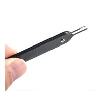 Herramienta de extracción de pines completos para modding de PSU - Extractor de conector de cable de metal compatible con PCI-E, para SATA y para conectores Molex - Mano ergonómica negra