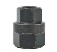 Herramienta de extracción de polea de rueda de embrague generador hexagonal para Toyota y para coches Honda, accesorio de extracción e instalación de polea de construcción de metal