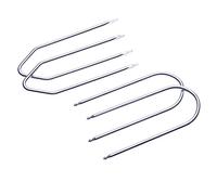 Herramienta de extracción de Radio Coche DIN liberación Teclas Clave Compatible con B-MAX, C-MAX, Fiesta, Focus, Fusion, Galaxy, Ka, Kuga, Maverick, Mondeo, S-MAX Jefe Unidad Reproductor (4 Piezas)