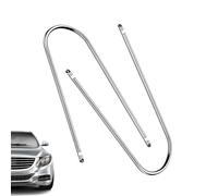 Herramienta de extracción de radio: llave de reparación en forma de U | Kit de desmontaje estéreo de coche de 2 piezas | para camiones, vehículos, SUV, pickup, scooter, modificación, taller, garaje