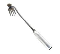 Herramienta de extracción de raíces para eliminar las malas hierbas, extractor manual de malas hierbas | 4 garras herramientas de extracción de malas hierbas, removedor de raíces profundas