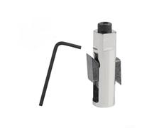 Herramienta de extracción de rosca de tubería ajustable para pernos y tornillos rotos, para válvulas de 4 a 6 pulgadas, herramienta manual de fontanería con palanca de llave (E)