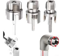 Herramienta de extracción de roscas y roscas rotas para reparaciones eficientes de fontanería con corte suave en el sentido de las agujas del reloj y para construcción de acero aleado (3)