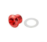 Herramienta de extracción de tapa de manivela para SRAM para eje de pedalier dub - Kit de reparación de bicicleta de aleación de aluminio con tornillo negro 25 mm (A-rojo)