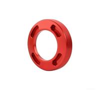 Herramienta de extracción de tapa de manivela para SRAM para eje de pedalier dub - Kit de reparación de bicicleta de aleación de aluminio con tornillo negro 25 mm (B-rojo)
